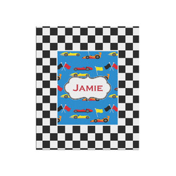 Checkers & Racecars Poster - Matte - 20x24 (Personalized)