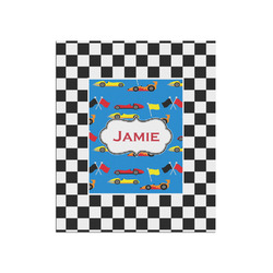 Checkers & Racecars Poster - Matte - 20x24 (Personalized)