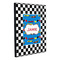 Checkers & Racecars 20x24 Wood Print - Angle View