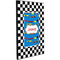 Checkers & Racecars 20x30 Wood Print - Angle View