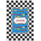 Checkers & Racecars 24x36 - Matte Poster - Front View