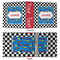 Checkers & Racecars 3 Ring Binders - Full Wrap - 2" - APPROVAL