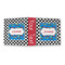 Checkers & Racecars 3 Ring Binders - Full Wrap - 2" - OPEN OUTSIDE