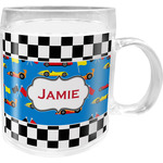 Checkers & Racecars Acrylic Kids Mug (Personalized)