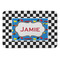 Checkers & Racecars Anti-Fatigue Kitchen Mat (Personalized)