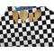 Checkers & Racecars Apron - Pocket Detail with Props