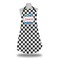 Checkers & Racecars Apron on Mannequin