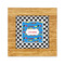 Checkers & Racecars Bamboo Trivet with Ceramic Tile Insert (Personalized)
