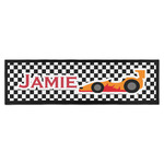 Checkers & Racecars Bar Mat - Large (Personalized)