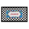 Checkers & Racecars Bar Mat - Small (Personalized)