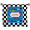 Checkers & Racecars Bath Towel (Personalized)