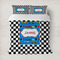 Checkers & Racecars Bedding Set- Queen Lifestyle - Duvet
