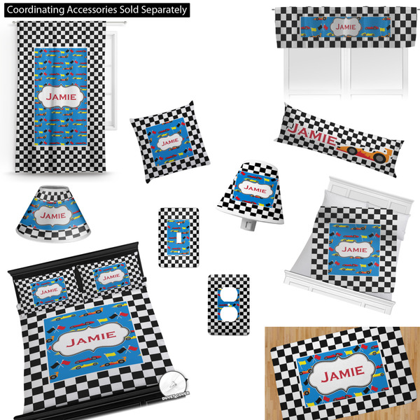 Checkers & Racecars Bedroom Decor & Accessories2