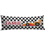 Checkers & Racecars Body Pillow Case (Personalized)