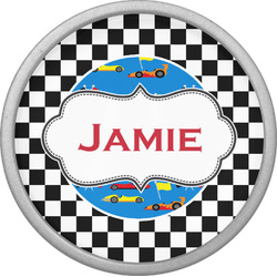 Checkers & Racecars Cabinet Knob (Personalized)