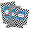 Checkers & Racecars Can Coolers - PARENT/MAIN