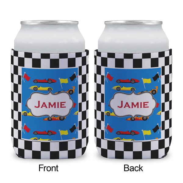 Checkers & Racecars Can Sleeve - APPROVAL (single)