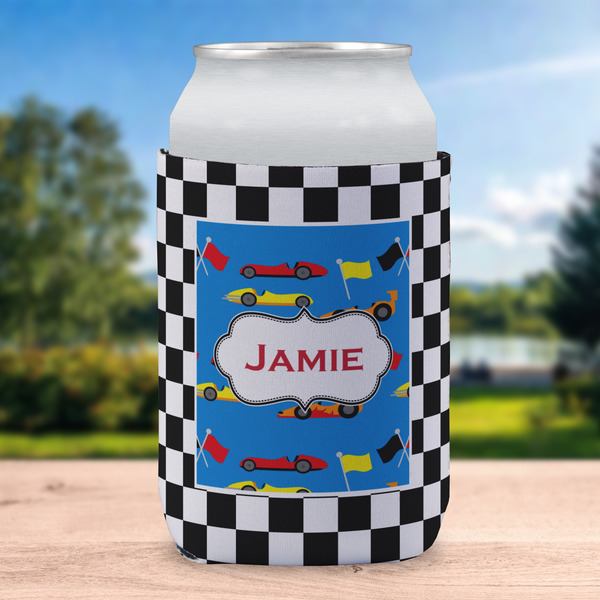 Checkers & Racecars Can Sleeve - LIFESTYLE (single)