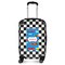 Checkers & Racecars Carry-On Travel Bag - With Handle