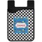 Checkers & Racecars Cell Phone Credit Card Holder
