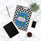 Checkers & Racecars Clipboard - Lifestyle Photo