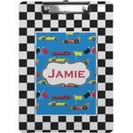 Checkers & Racecars Clipboard (Personalized)