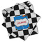 Checkers & Racecars Cloth Napkins - Personalized Lunch (PARENT MAIN Set of 4)
