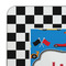 Checkers & Racecars Coaster Set - DETAIL