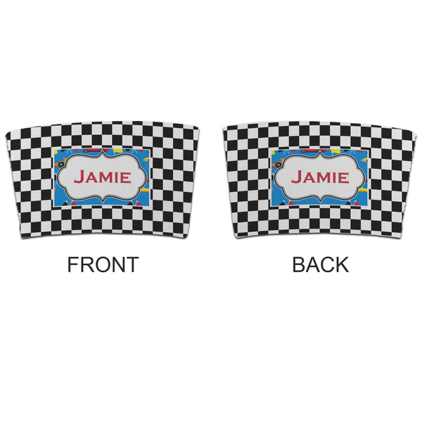 Checkers & Racecars Coffee Cup Sleeve - APPROVAL