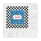 Checkers & Racecars Embossed Decorative Napkins (Personalized)