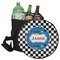 Checkers & Racecars Collapsible Cooler & Seat (Personalized)