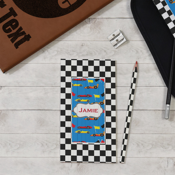 Checkers & Racecars Colored Pencils - In Context