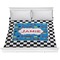 Checkers & Racecars Comforter (King)