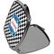 Checkers & Racecars Compact Mirror (Side View)