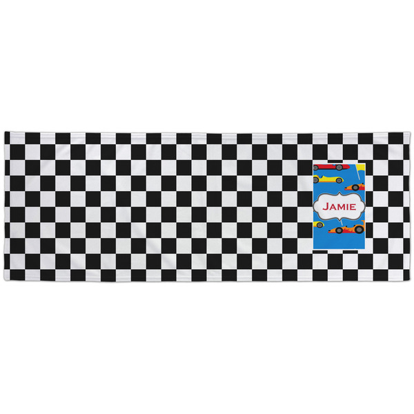 Checkers & Racecars Cooling Towel- Approval
