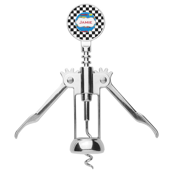 Checkers & Racecars Corkscrew - Alt