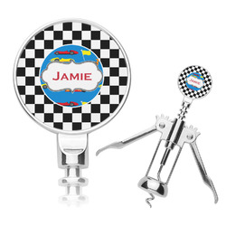 Checkers & Racecars Corkscrew (Personalized)