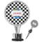 Checkers & Racecars Custom Bottle Stopper (main and full view)