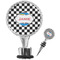 Checkers & Racecars Wine Bottle Stopper (Personalized)