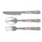 Checkers & Racecars Cutlery Set (Personalized)