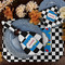 Checkers & Racecars Dining Set