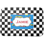 Checkers & Racecars Dish Drying Mat (Personalized)