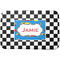Checkers & Racecars Dish Drying Mat (Personalized)