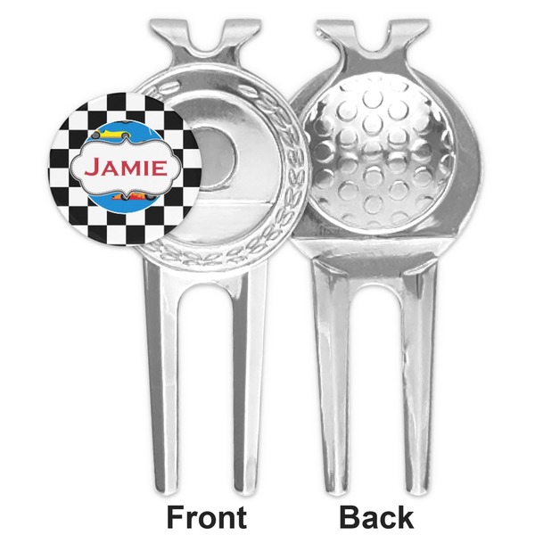 Checkers & Racecars Divot Tool - Second