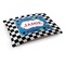 Checkers & Racecars Dog Bed - Medium w/ Name or Text