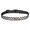 Checkers & Racecars Dog Collar (Personalized)
