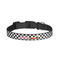 Checkers & Racecars Dog Collar - Small - Front