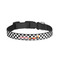 Checkers & Racecars Dog Collar - Small (Personalized)