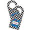 Checkers & Racecars Door Hanger - MAIN
