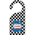 Checkers & Racecars Door Hanger (Personalized)